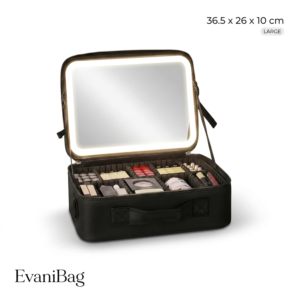 EVANIBAG™ LED Makeup Case