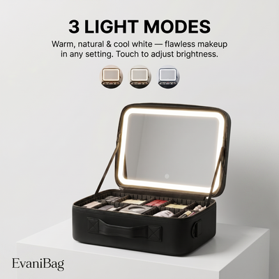 EVANIBAG™ LED Makeup Case