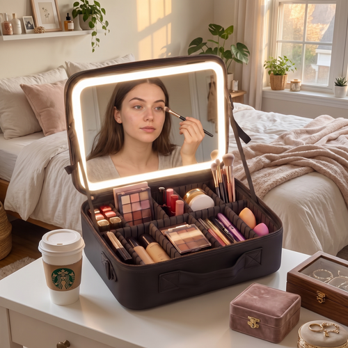 EVANIBAG LED Makeup Case